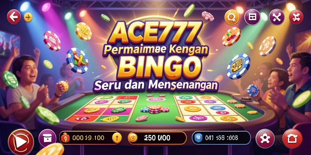 Tampilan gameplay Bingo yang seru dan interaktif.