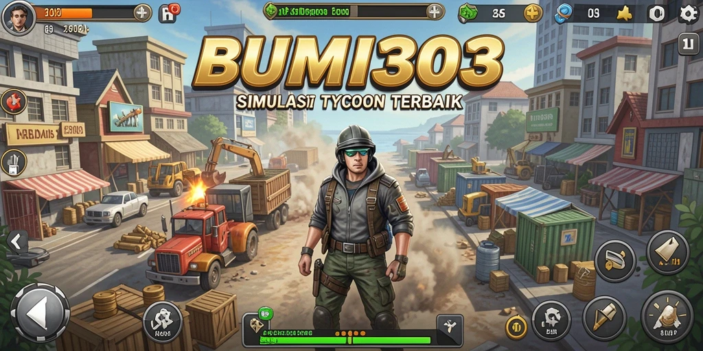 Tampilan gameplay BUMI303 yang menarik dan realistis.
