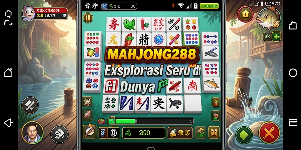 Tampilan menarik dari gameplay Fishing di MAHJONG288.