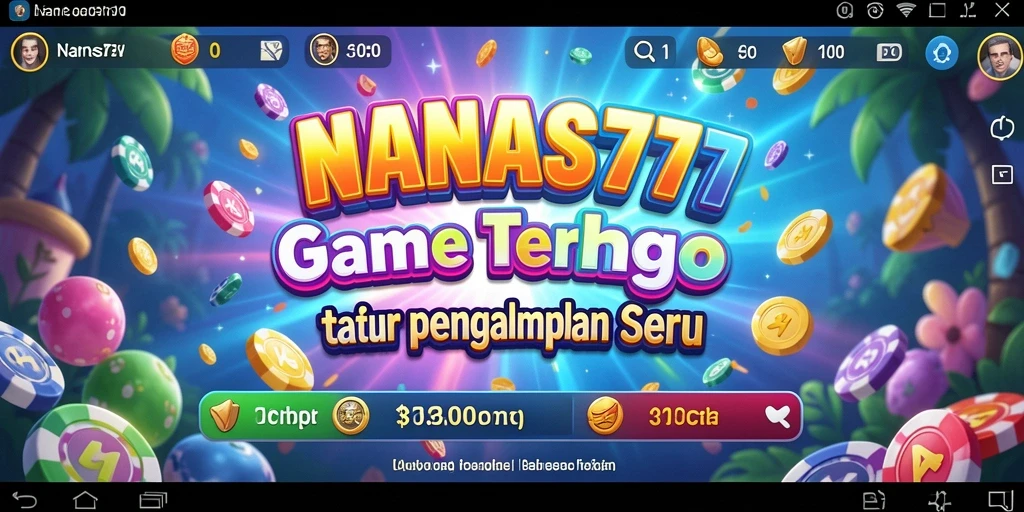 Tampilan gameplay seru dan interaktif di NANAS777.