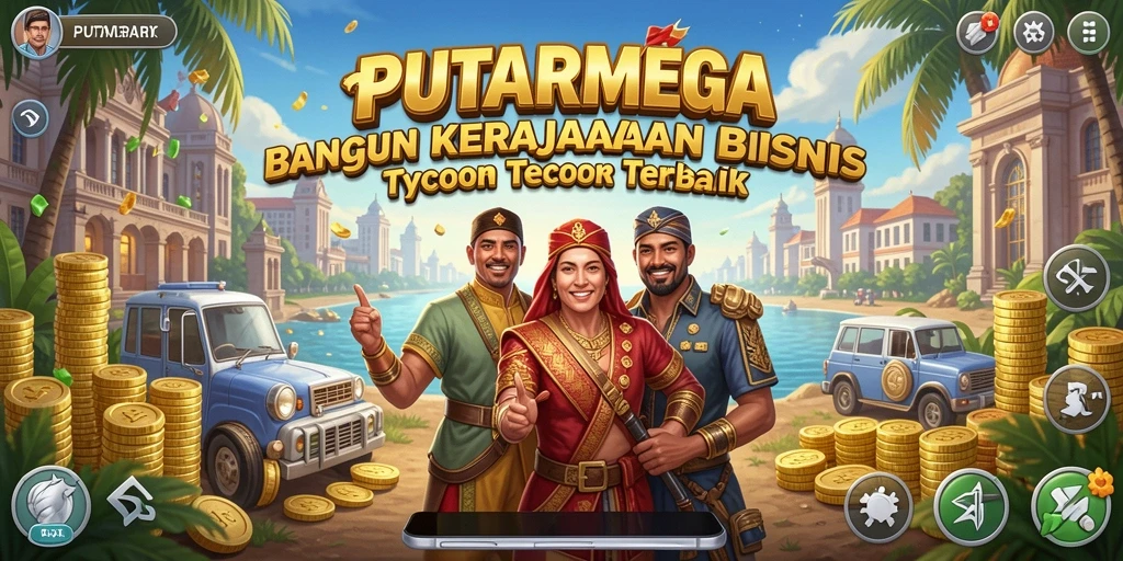 Tampilan menarik dari gameplay PUTARMEGA yang menantang.