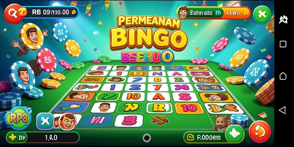 Screenshot gameplay seru dari aplikasi Bingo RP8.