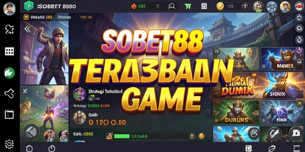 Tampilan gameplay SOBET88 yang menegangkan dan strategis.
