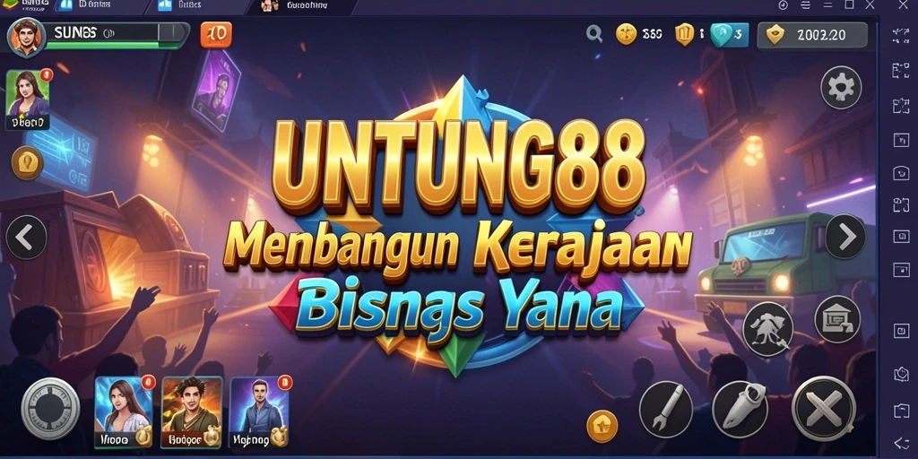 Screenshot UNTUNG88 menampilkan pemain mengelola bisnis dengan gameplay Tycoon yang seru.